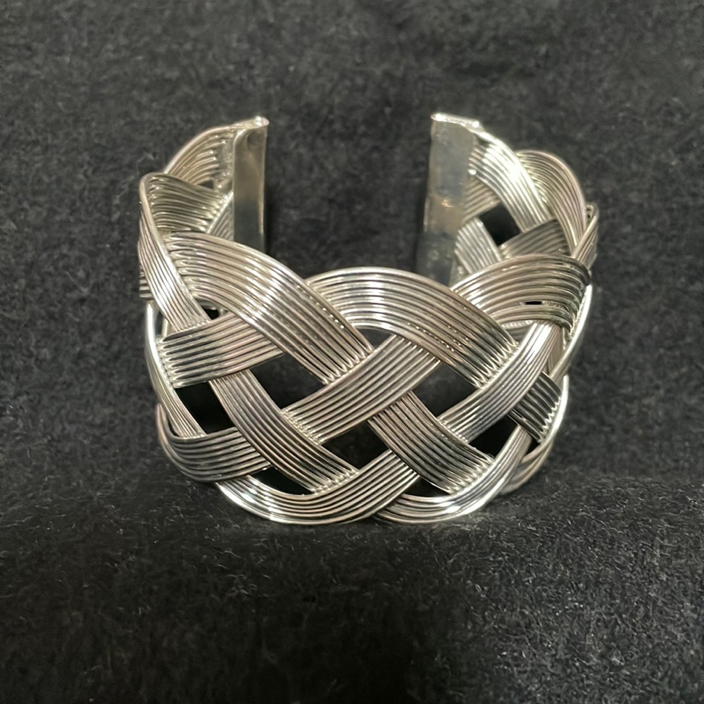 Cross cross Silver bracelet